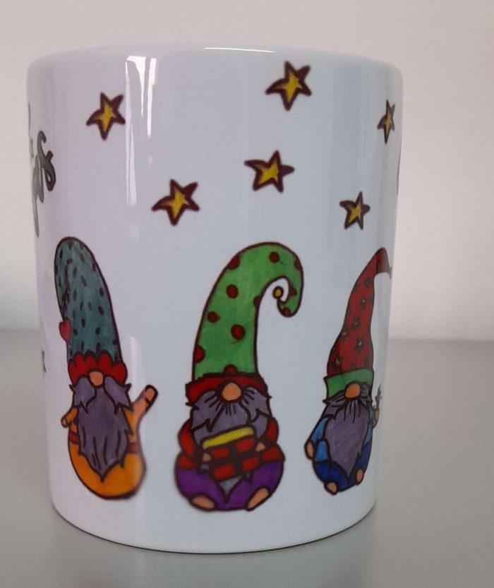 CHRISTMAS MUG  SMALL SANTAS– DIONYSIS - Image 2